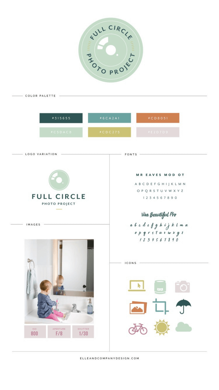Brand Kit - Full Circle Photo Project