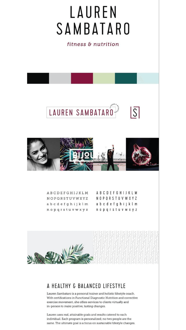 Brand Kit - Lauren Sambataro